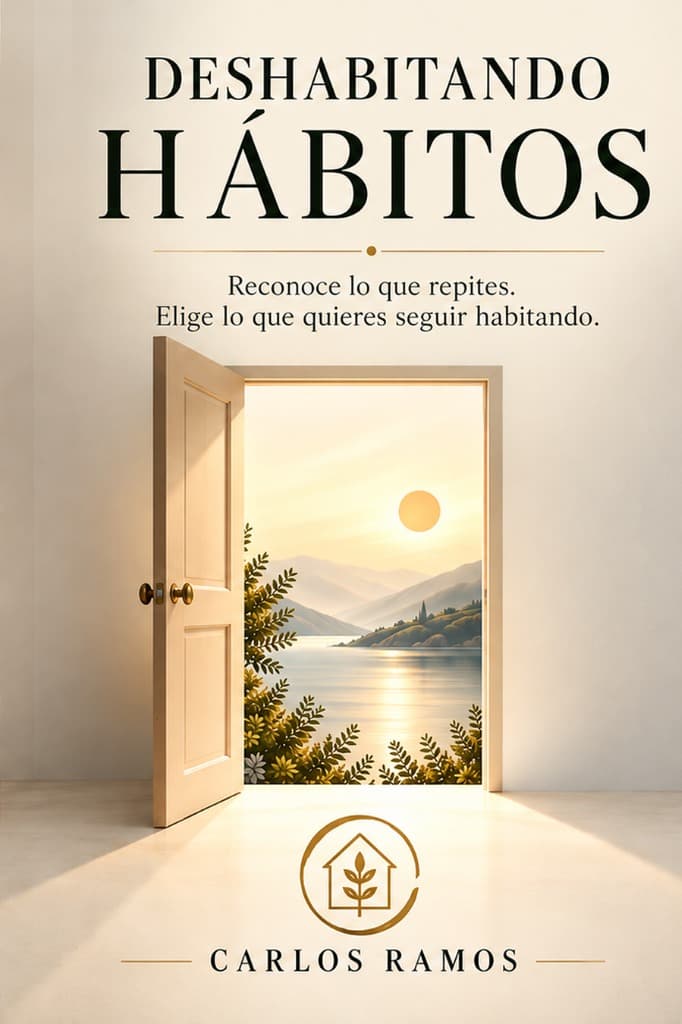 Portada del libro Deshabitando Hábitos de Carlos Ramos