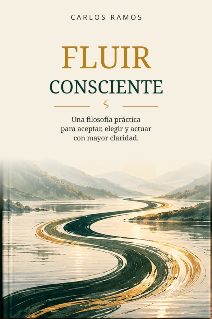 Portada del libro Fluir Consciente de Carlos Ramos
